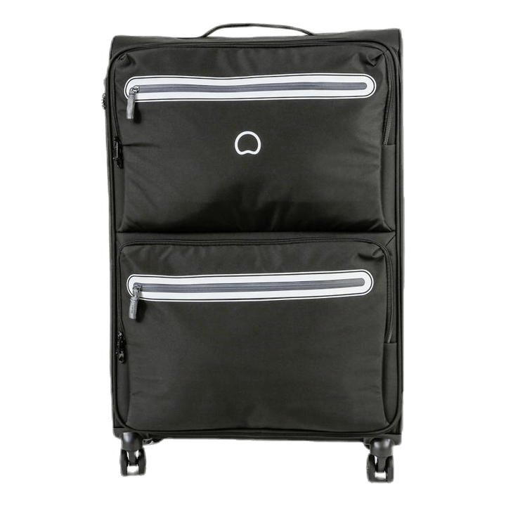 Carnot 78 cm 4-hjuls trolley Black