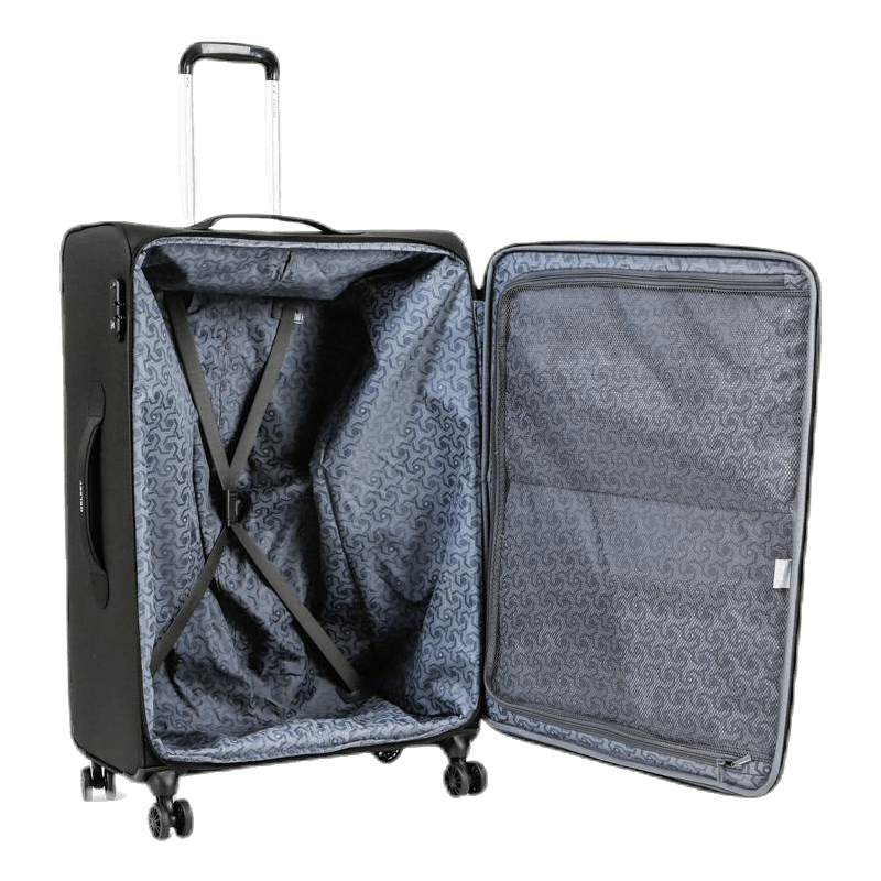 Carnot 78 cm 4-hjuls trolley Black