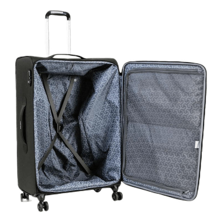 Carnot 78 cm 4-hjuls trolley Black