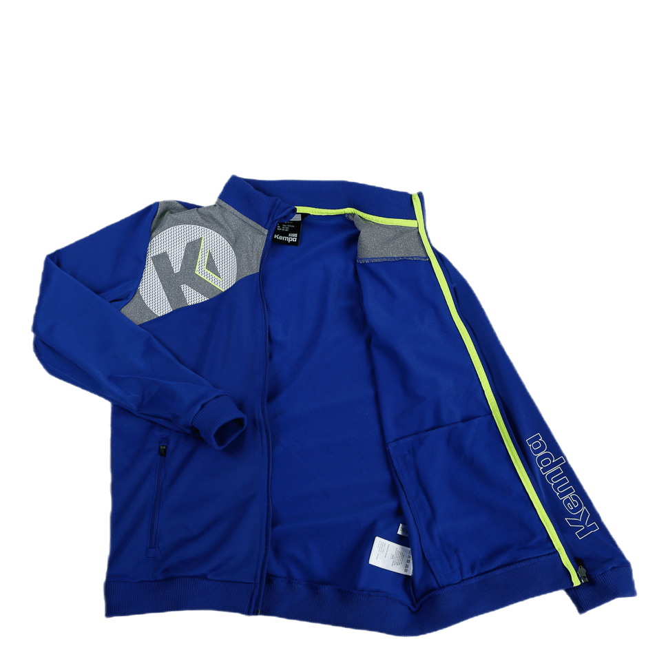 Core 2.0 Poly Jacket Jr Blue/Grey