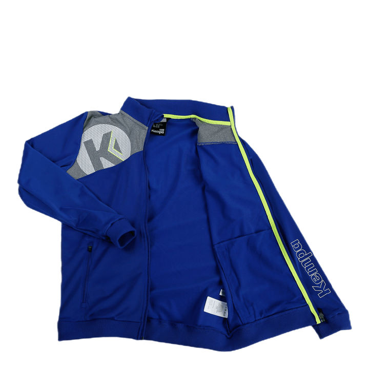 Core 2.0 Poly Jacket Jr Blue/Grey