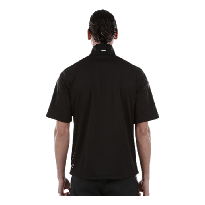 Short Sleeve Rain Popover Black