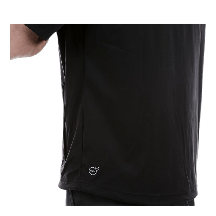 Short Sleeve Rain Popover Black