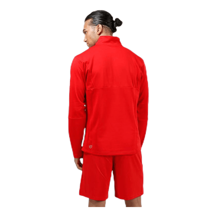 LIGA Training 1/4 Zip Top White/Red