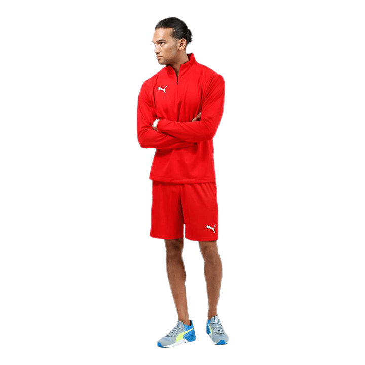 LIGA Training 1/4 Zip Top White/Red