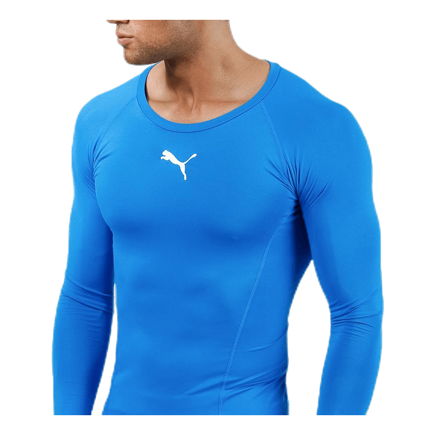 LIGA Baselayer Tee LS Blue