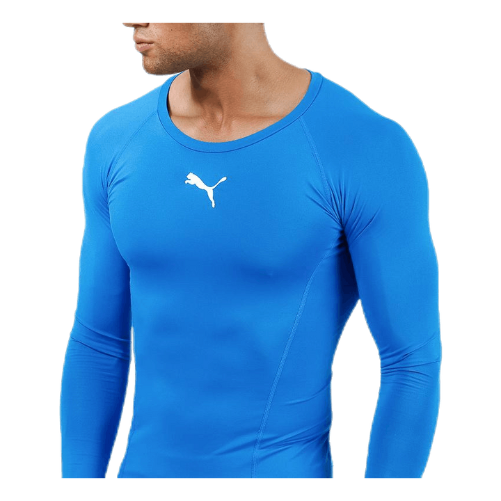 LIGA Baselayer Tee LS Blue