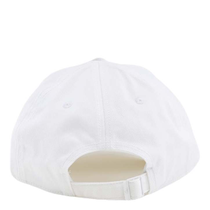 3 Stripe Cap White/Black