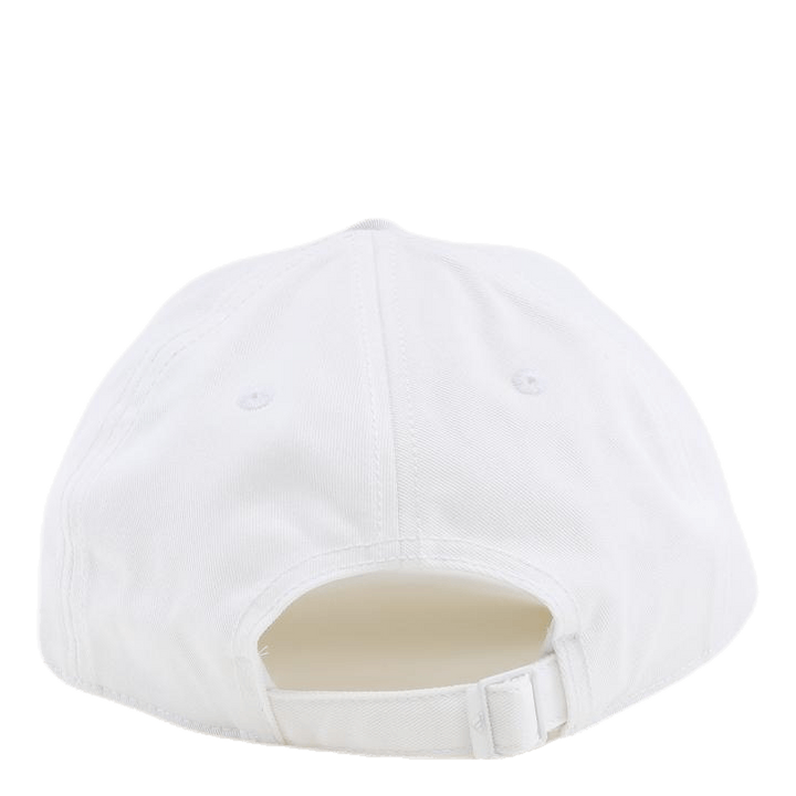 3 Stripe Cap White/Black