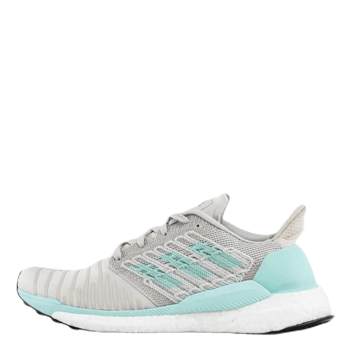 Solar Boost Shoes Raw White / Clear Mint / Active Purple