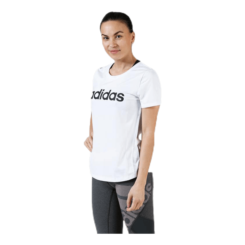 Adidas d2m top logo tee