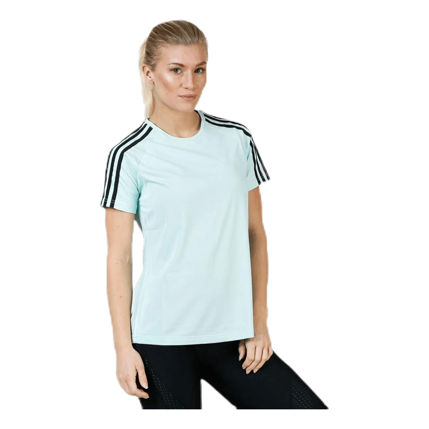 adidas D2M 3S Tee Green Sportamore