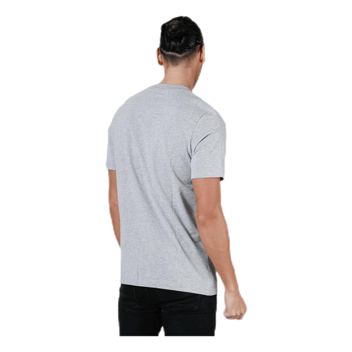 Essentials Linear T-Shirt Medium Grey Heather / Black