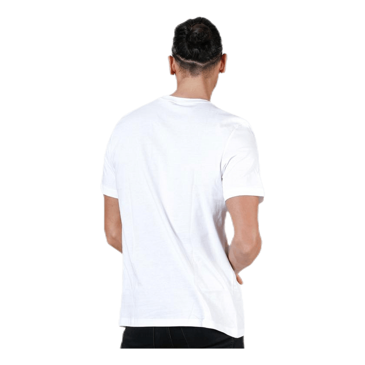 Essential Linear Tee White/Black