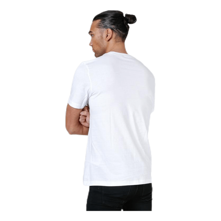 Essential Linear Tee White/Black