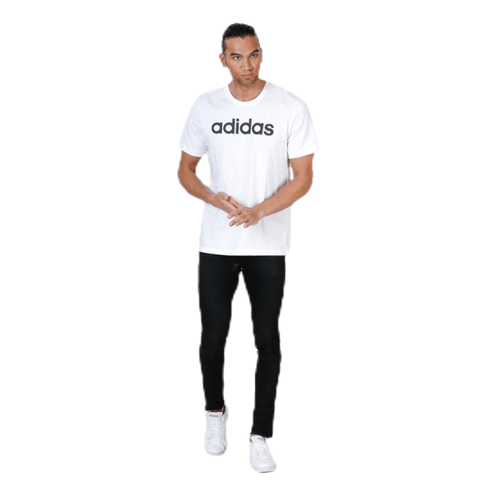 Essential Linear Tee White/Black