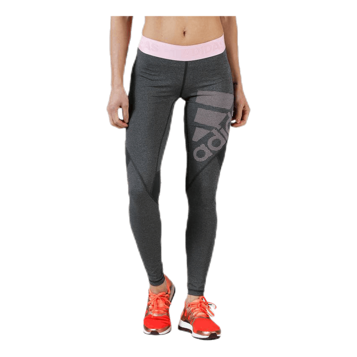 Alphaskin Sport Graphic Long Tights Pink/Grey