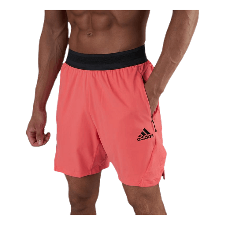 Trg Heat Ready Short Red