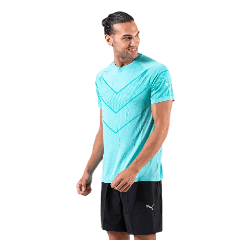 Reactive evoKNIT Tee Turquoise