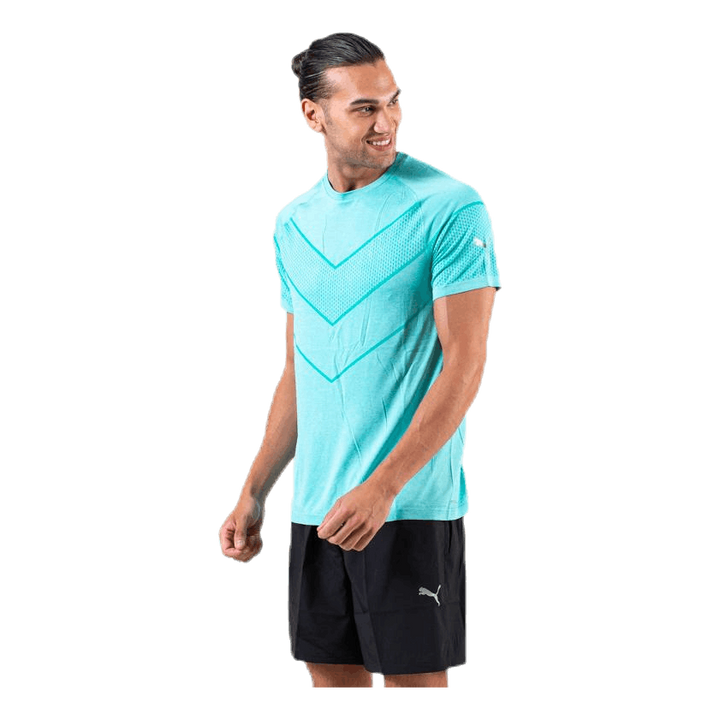 Reactive evoKNIT Tee Turquoise