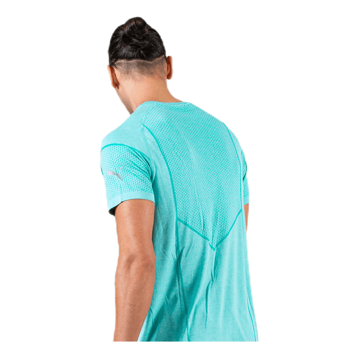 Reactive evoKNIT Tee Turquoise