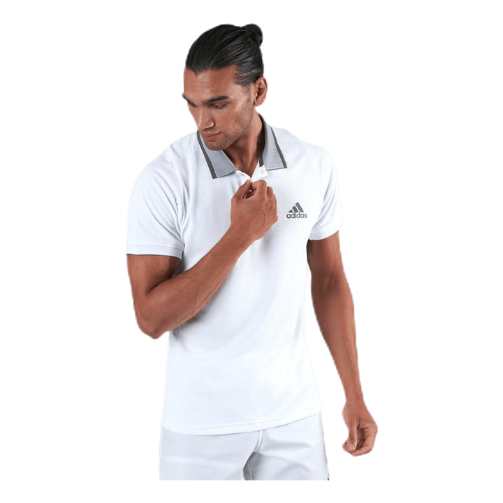 Freelift Polo Aeroready White/Grey