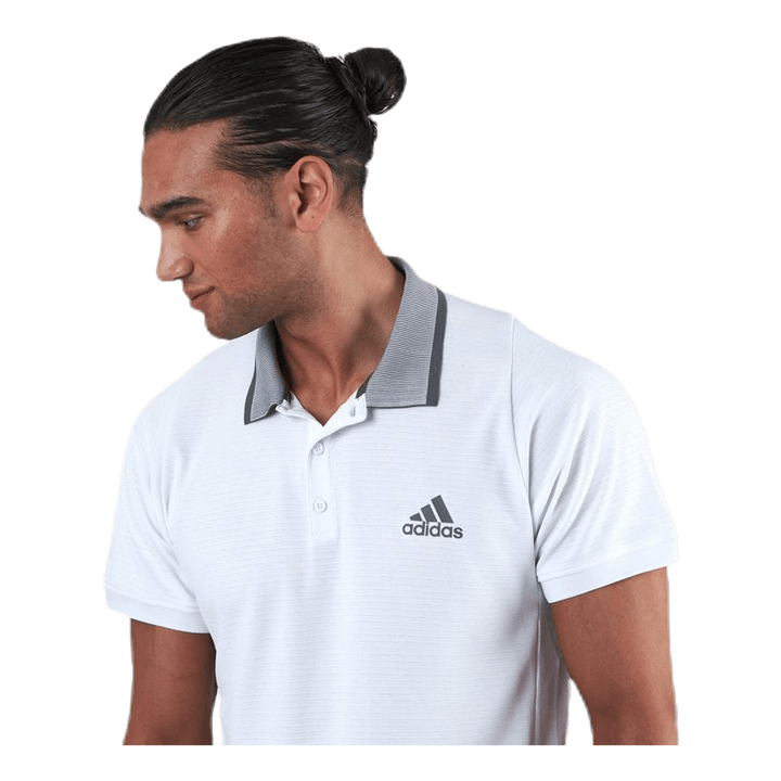 Freelift Polo Aeroready White/Grey