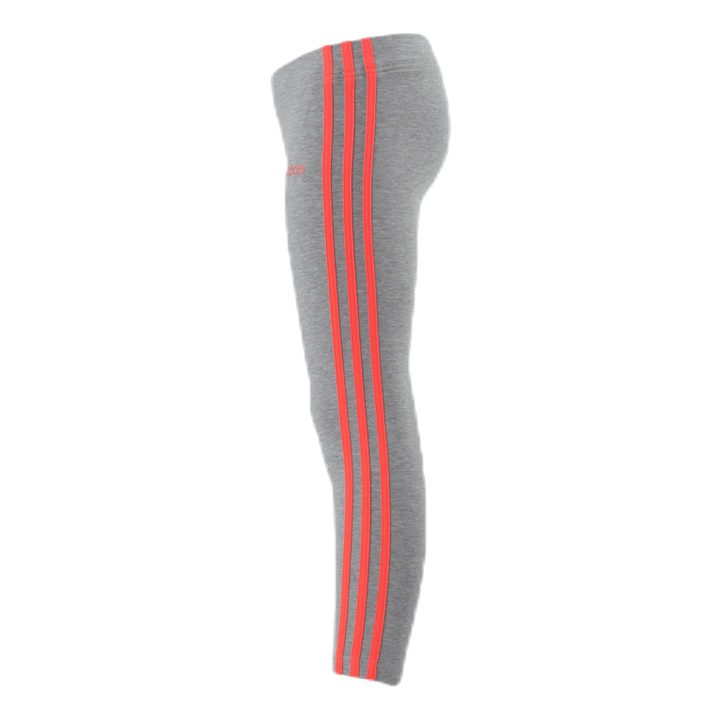 Essential 3 Stripe Tights Youth Pink/Grey