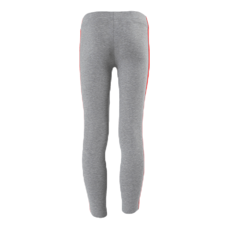 Essential 3 Stripe Tights Youth Pink/Grey