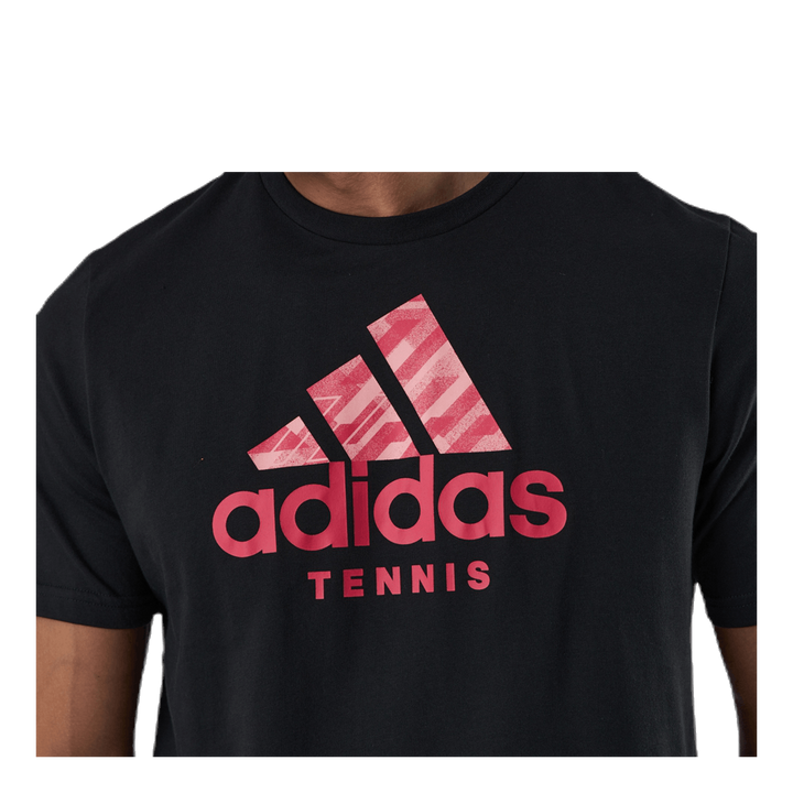 Short Sleeve Tee Tennis Black