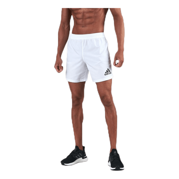 3 Stripe Short White/Black