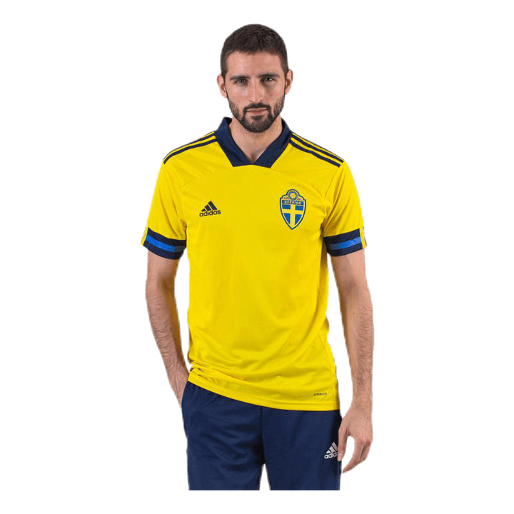 20/21 Sweden Home Jersey Yellow / Night Indigo