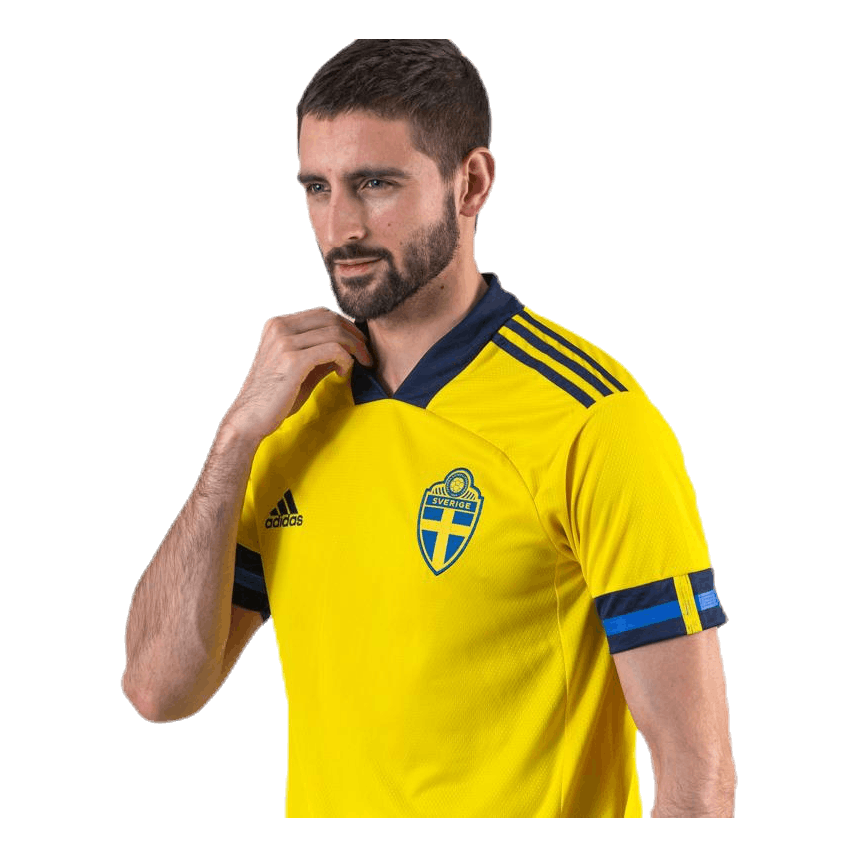 20/21 Sweden Home Jersey Yellow / Night Indigo