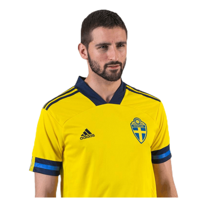 20/21 Sweden Home Jersey Yellow / Night Indigo