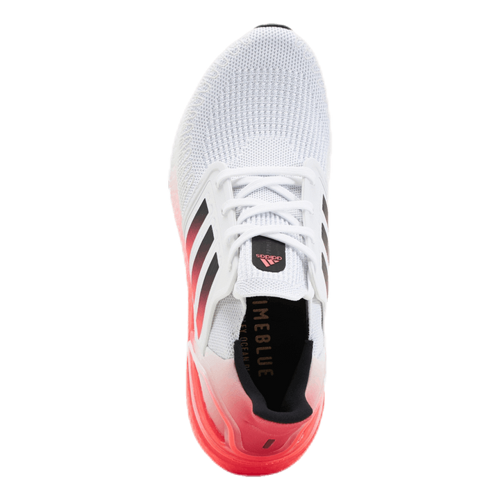 Ultraboost 20 Shoes Cloud White / Core Black / Signal Pink / Coral