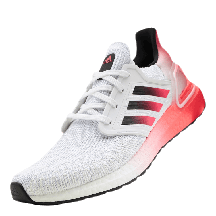 Ultraboost 20 Shoes Cloud White / Core Black / Signal Pink / Coral