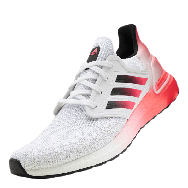 Ultraboost 20 Shoes Cloud White / Core Black / Signal Pink / Coral