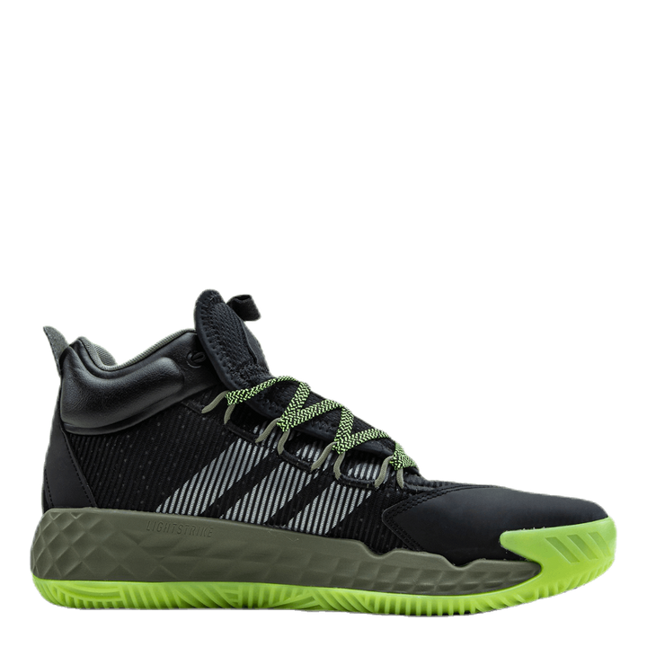 Pro Boost Mid Shoes Core Black / Cloud White / Legacy Green