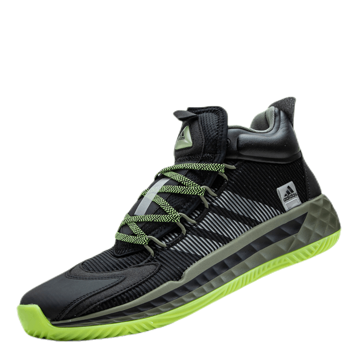 Pro Boost Mid Shoes Core Black / Cloud White / Legacy Green