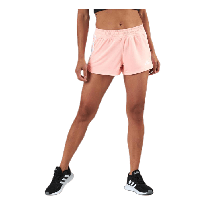 Pacer 3-Stripes Knit Shorts Pink