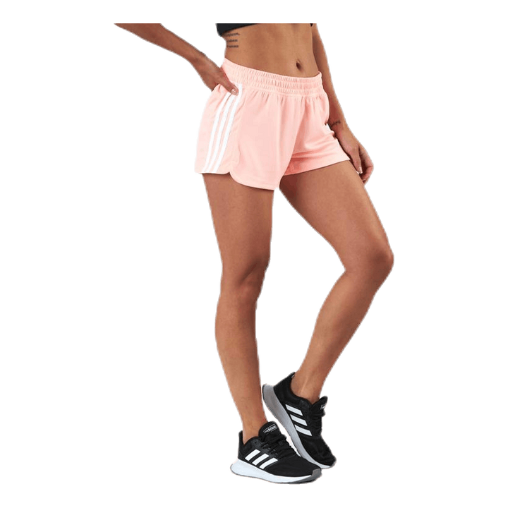 Pacer 3-Stripes Knit Shorts Pink