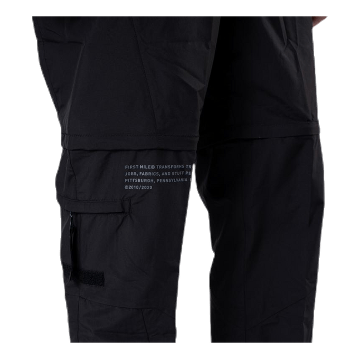 First Mile 2in1 Woven Pant Black