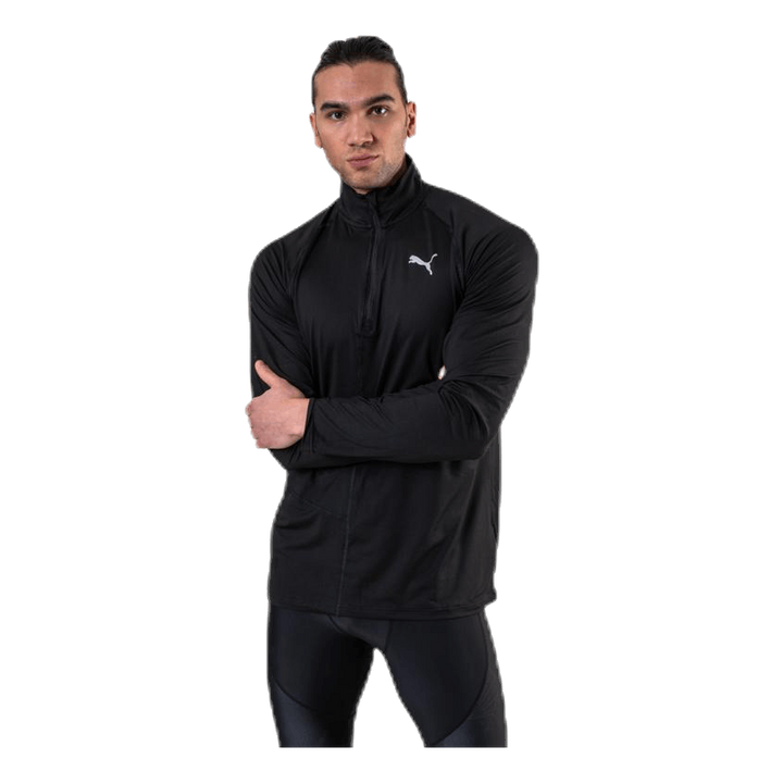 Ignite Halfzip Top Black