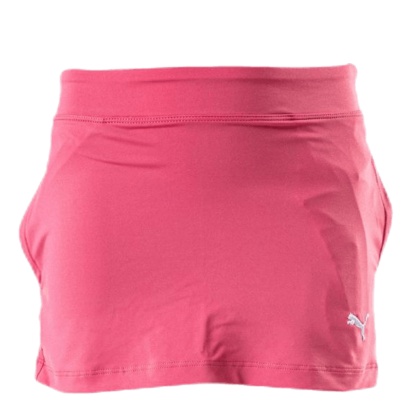 Girls Solid Knit Skirt Pink