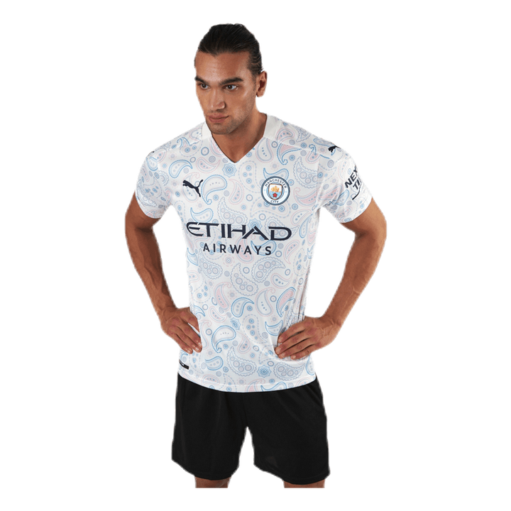 Manchester City FC Third Shirt Replica Blue/White