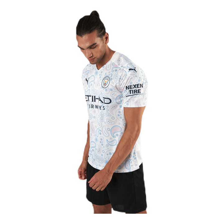 Manchester City FC Third Shirt Replica Blue/White