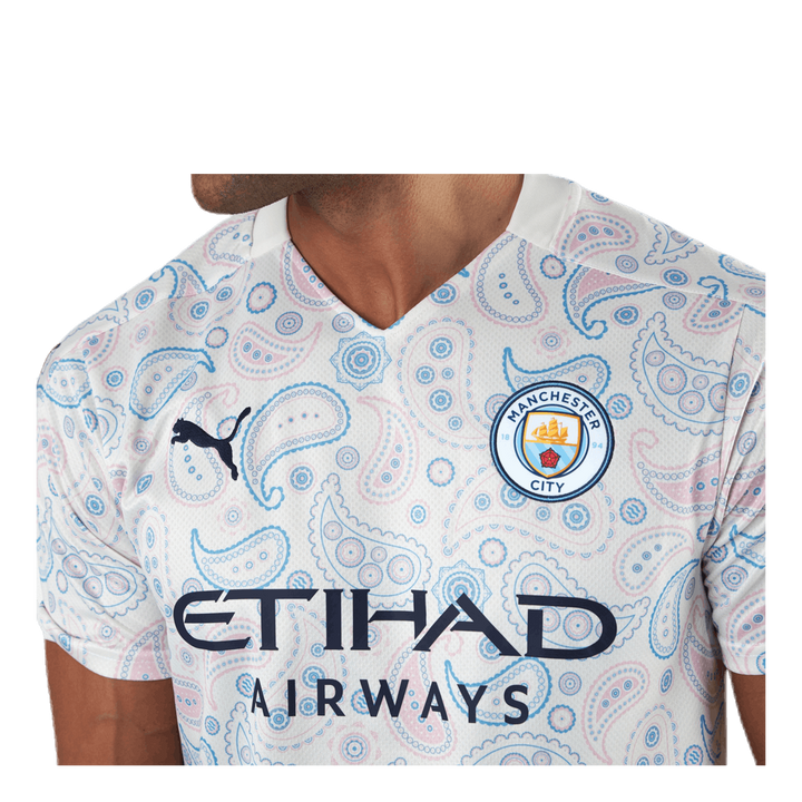 Manchester City FC Third Shirt Replica Blue/White