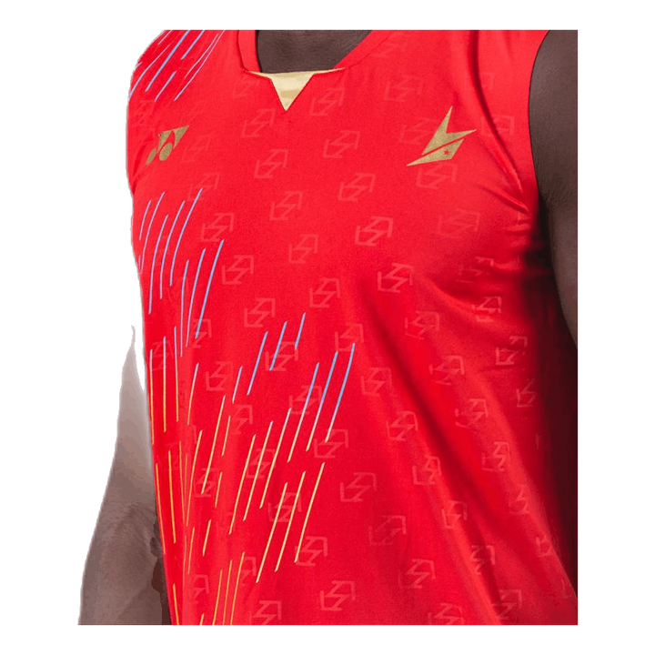 Lin Dan Match Shirt Red