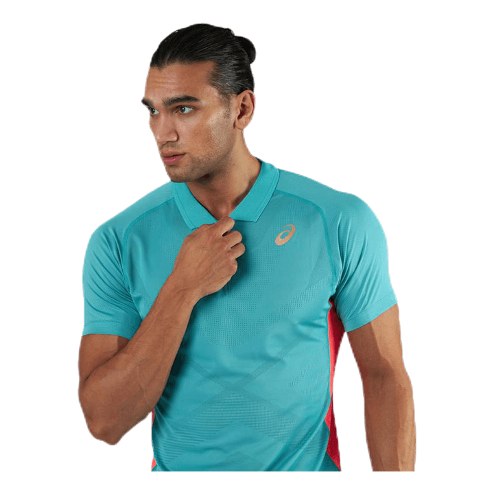 Tennis Polo Shirt Blue