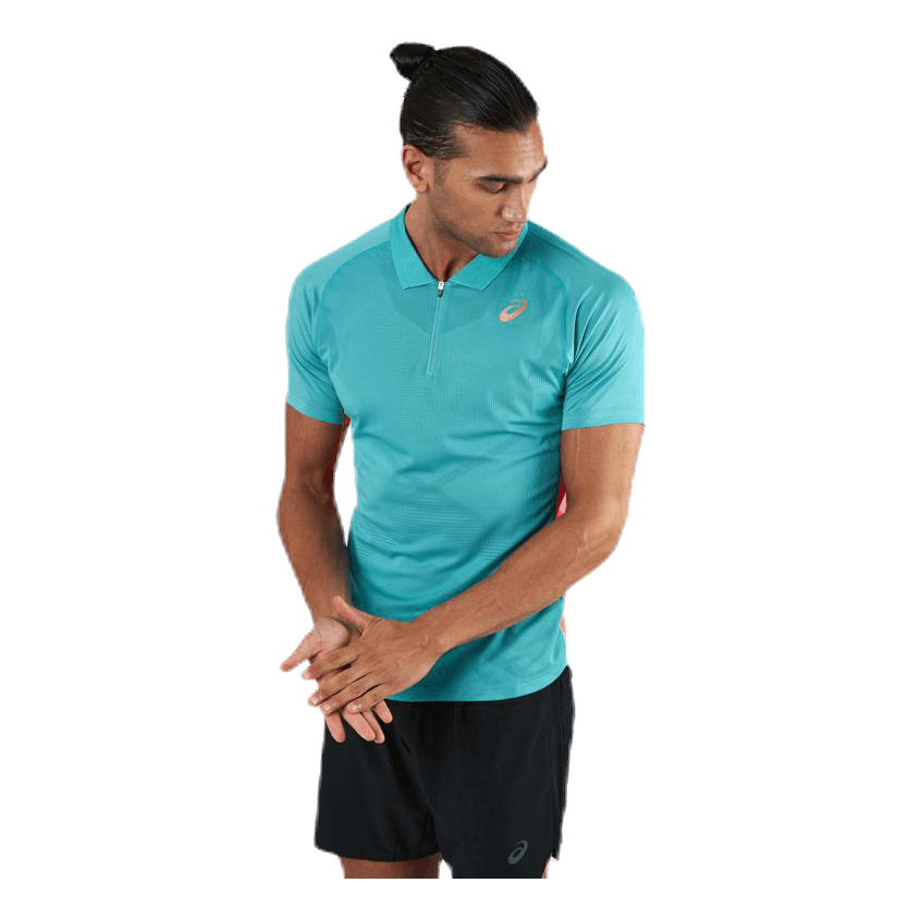 Tennis Polo Shirt Blue